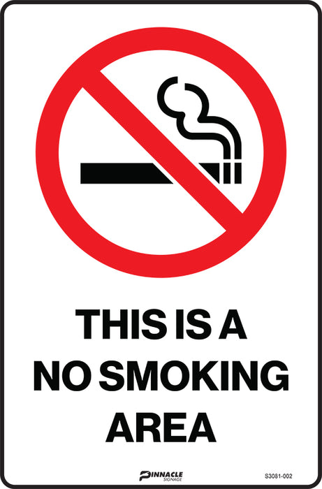 This Is A No Smoking Area