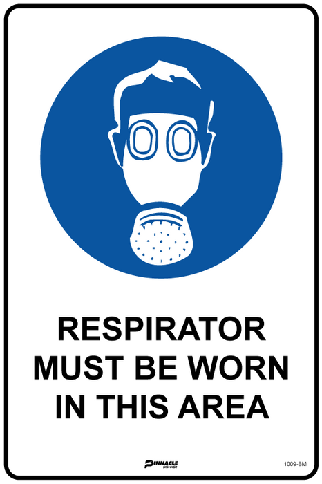 Respirator Must Be Worn In This Area