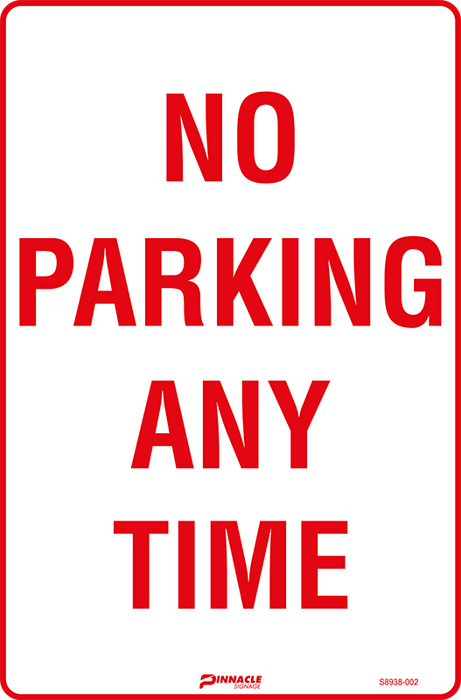 No Parking Any Time