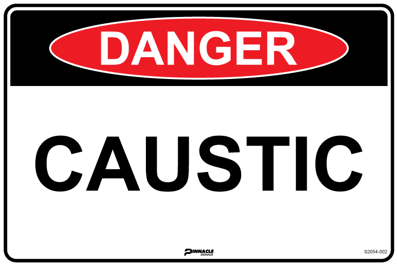 Danger Caustic