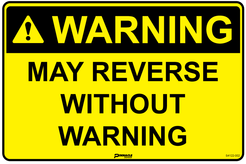 Warning May Reverse Without Warning