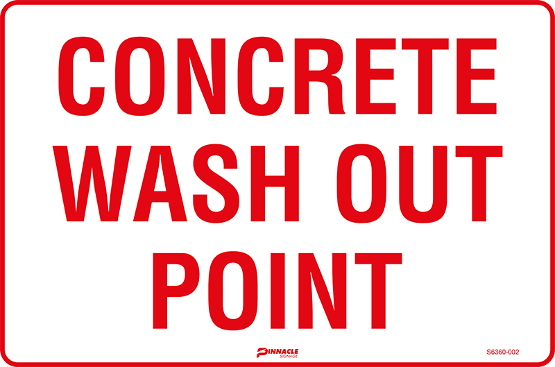 Concrete Wash Out Point