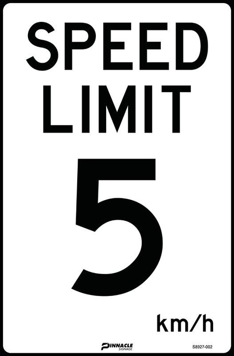 Speed Limit 5kmh