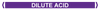 Self Adhesive Pipe Markers, Dilute Acid (Violet)