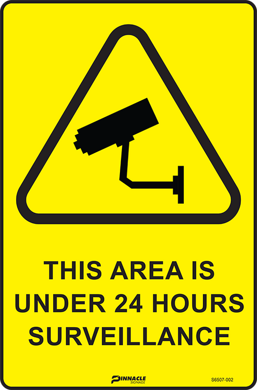 Security Reception Signage Security Signage — Pinnacle Signage