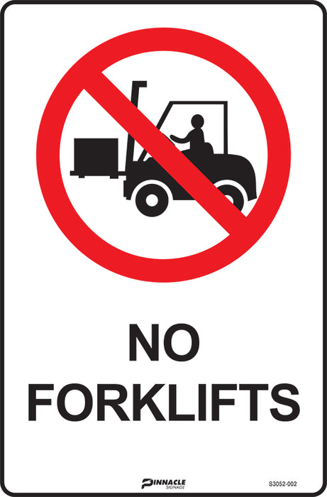 No Forklifts