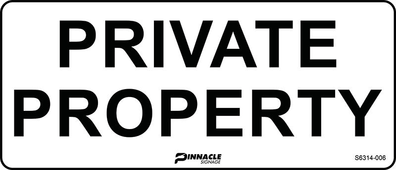 Private Property