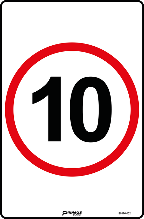 10km/h Roundel