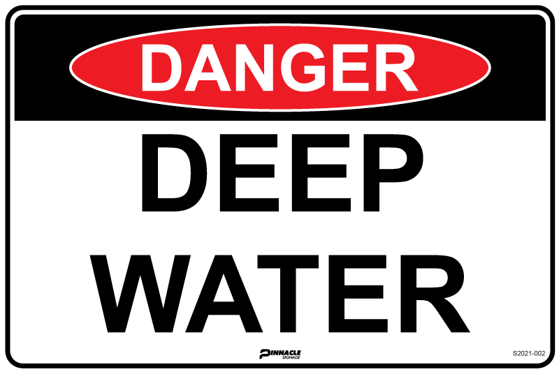 Danger Deep Water