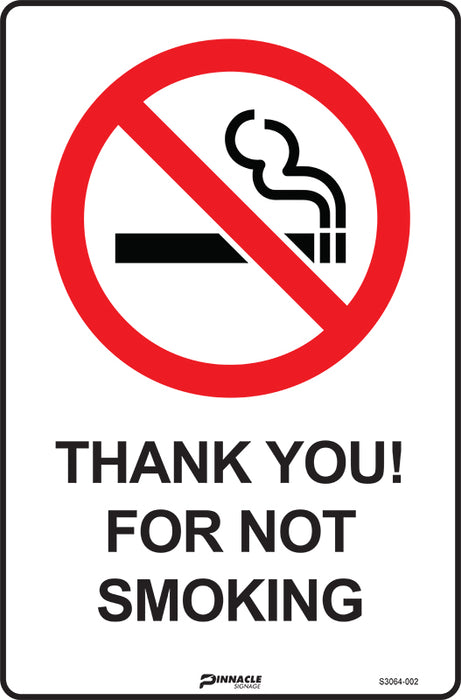 Thankyou For Not Smoking