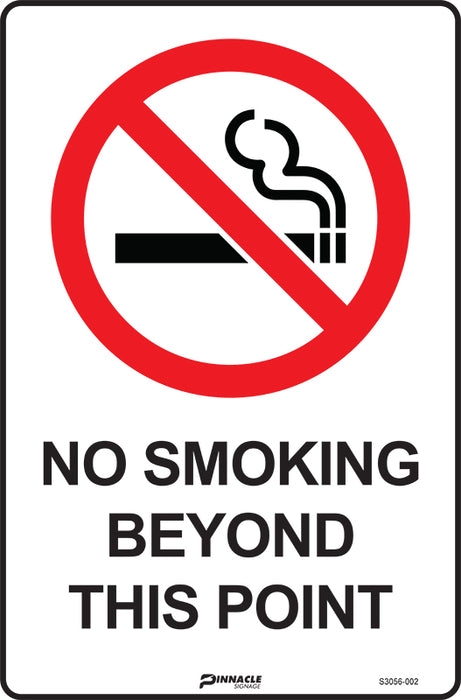 No Smoking Beyond This Point