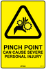 Pinch Point Can Cause Severe Personal Injury