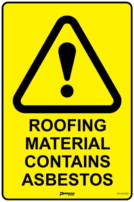 Roofing Material Contains Asbestos