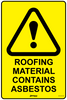 Roofing Material Contains Asbestos